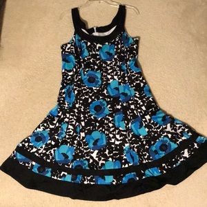 Floral print dress